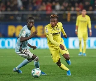 Chukwueze shines as substitute Trigueros netted a stoppage-time winner for Villarreal