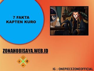 7 Fakta Kapten Kuro One Piece, Seorang Kapten Dari Bajak Laut Kucing Hitam