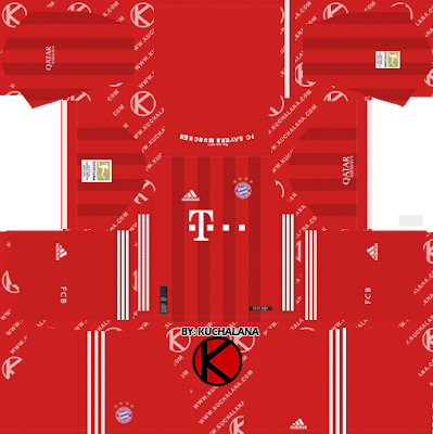 Bayern Munich 2020-21 Kit - DLS2019 Kits