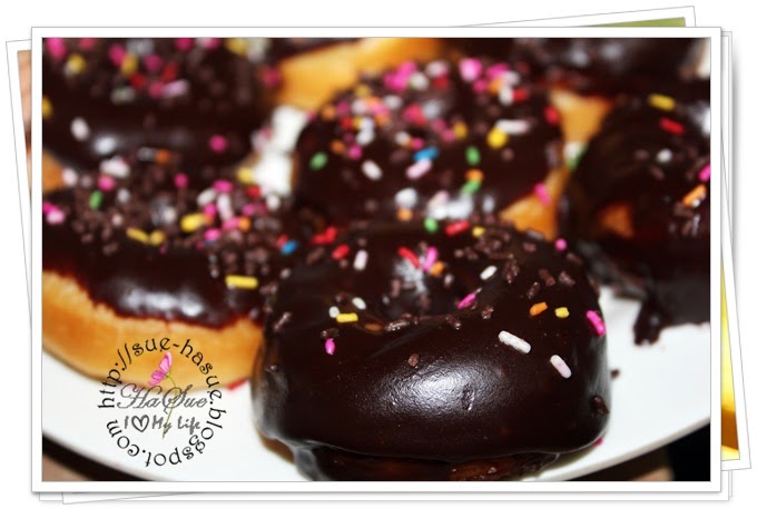 Resepi Topping Coklat Donut Big Apple - Surasmi G