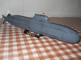 revell scale 1:144 new german submarine uboote 212