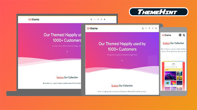 IDNTheme Premium Blogger Template Free Download by ThemeHint