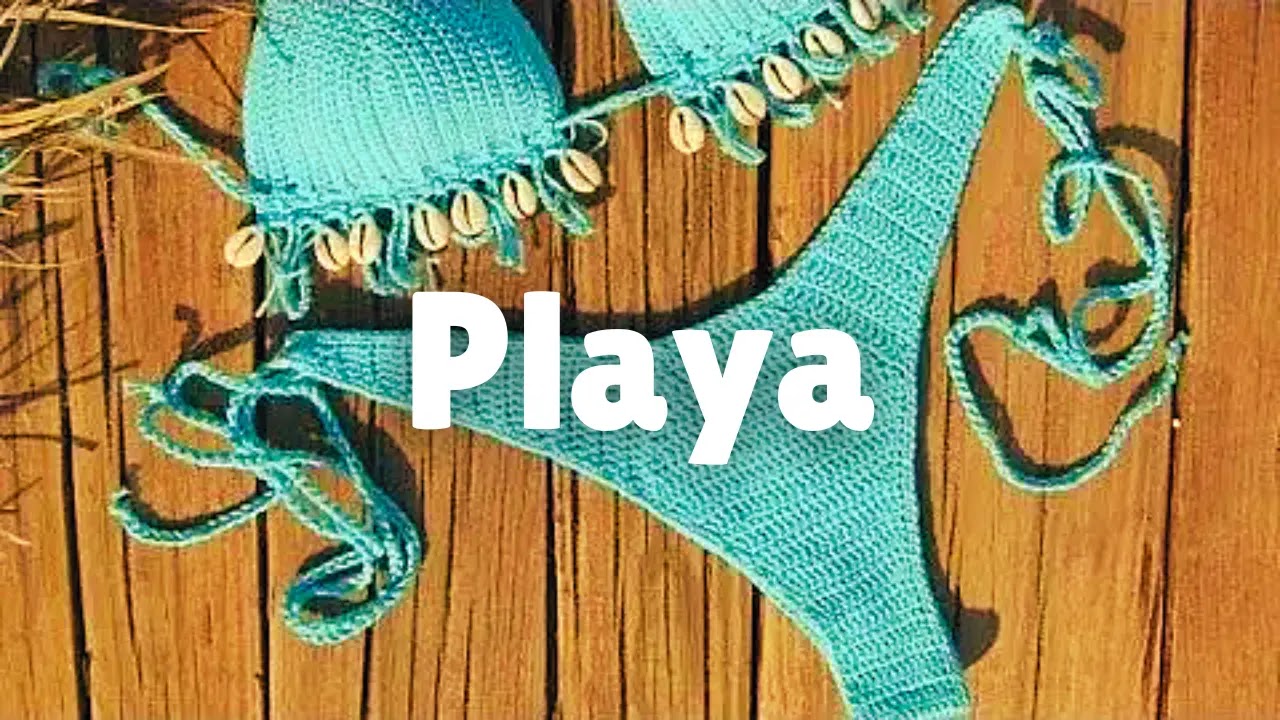 25 TRAJES DE BAÑO Y PAREOS crochet para lucir hermosa en la playa 🏖️