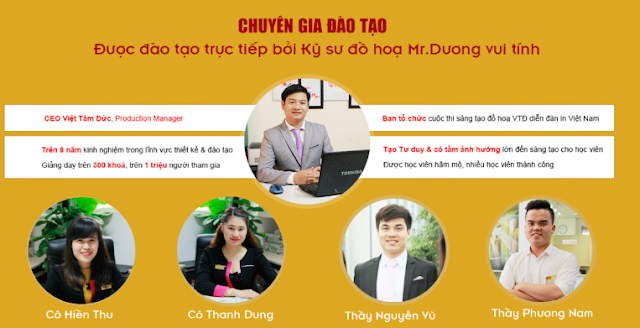 Giảng viên khóa học thiết kế đồ họa tại Sóc Sơn