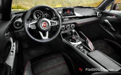 Fiat 124 Spider Urbana Interior