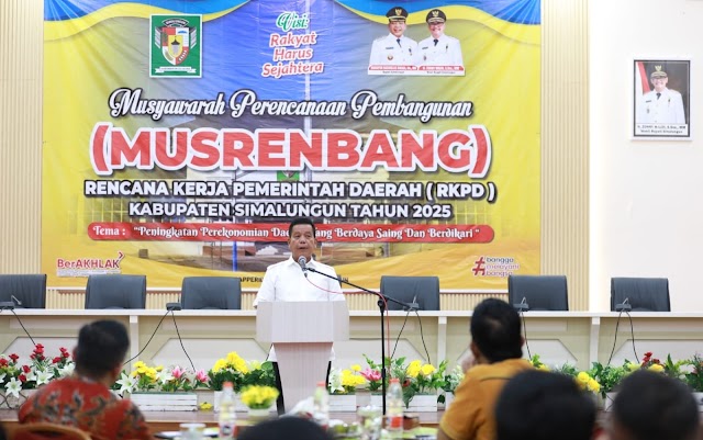 PEMKAB SIMALUNGUN GELAR MUSRENBANG RKPD TAHUN 2025