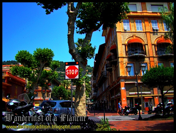 Central area of Ventimiglia - Via della Repubblica