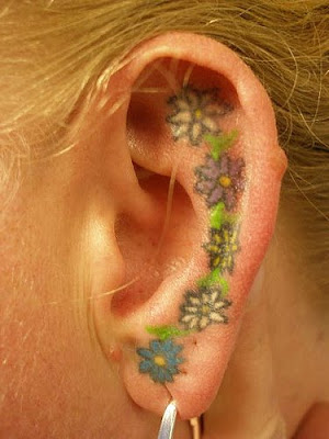 Ear Tattoos Designs