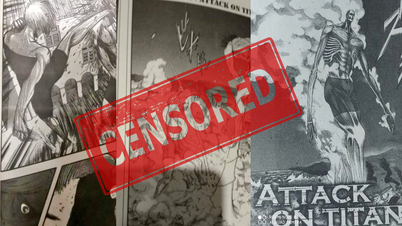 Kocak Manga Attack On Titan Di Malaysia Dapat Sensor Yang Tidak Alami Label Otaku