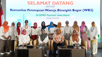DPRD Jawa Barat Terima Aspirasi Komunitas Perempuan Wanoja Binangkit Bogor