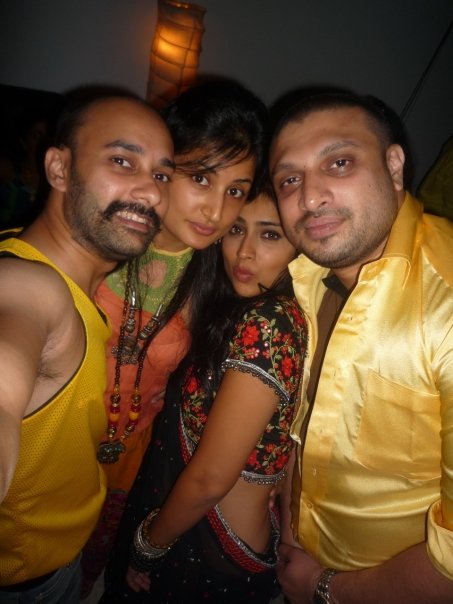 Actress Reema sen & Shreya in Private party