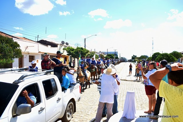 Cavalgada, procissão e missa marcam final de Semana na Zona Rural de Santa Cruz