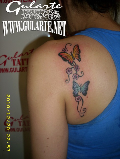 tattoo mariposas. TATTOO Laura