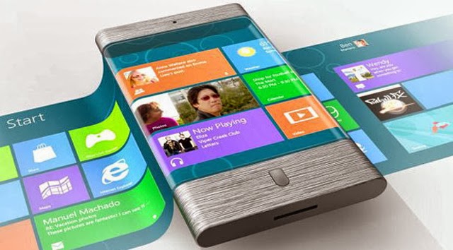 Smartphone with 360 degree screen