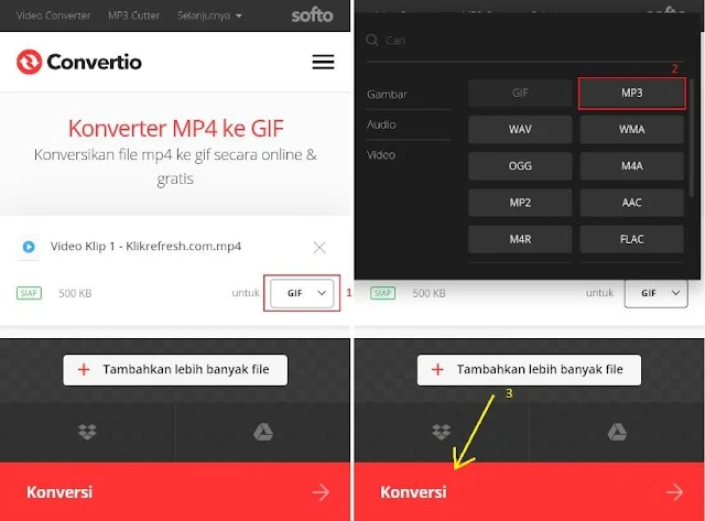 Cara Mengubah Video ke MP3 di Android Tanpa Aplikasi 5