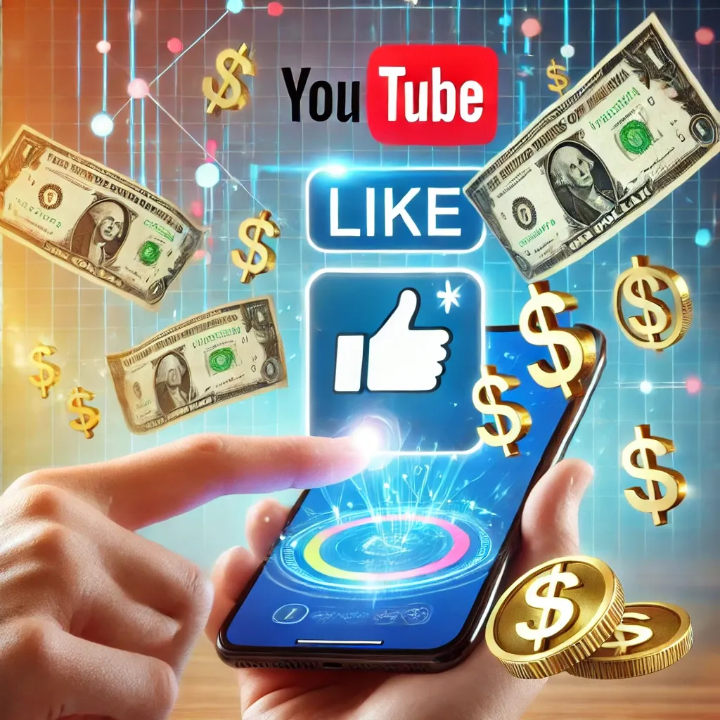 Earn Money by Liking YouTube Videos