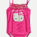 Hello Kitty: Cute girl swimming suit import to Japan @25 RM