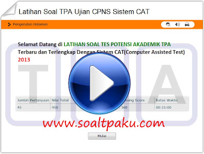 Contoh Soal Tes Potensi Akademik TPA Terbaru