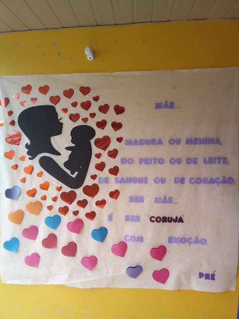 Mural para o Dia das Mães