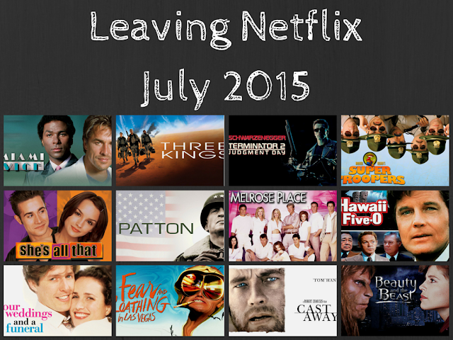 Leaving Netflix July 2015 #streamteam