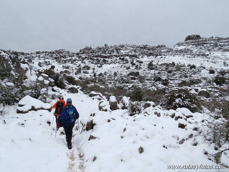 El Torcal nevado