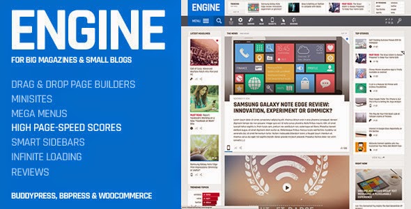 Engine News Magazine WordPress Theme