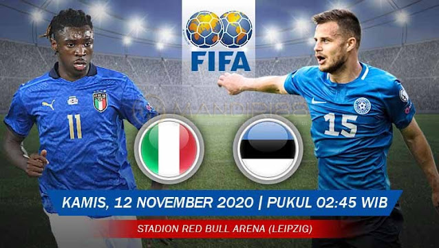 Prediksi Italia Vs Estonia, Kamis 12 November 2020 Pukul 02.45 WIB @ Mola TV