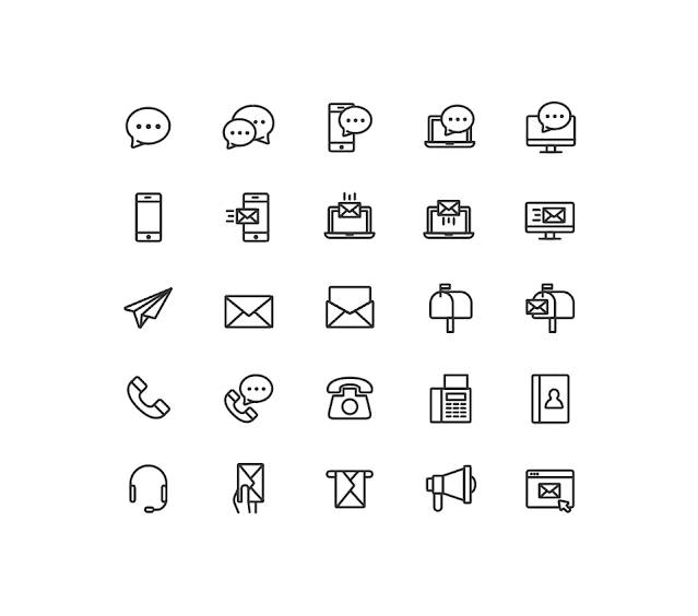 Contact Icon Pack | Icon pack