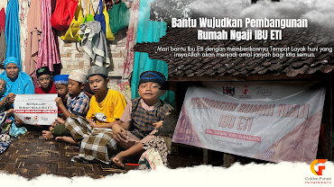 Bantu Renovasi Rumah Ngaji Bu Eti