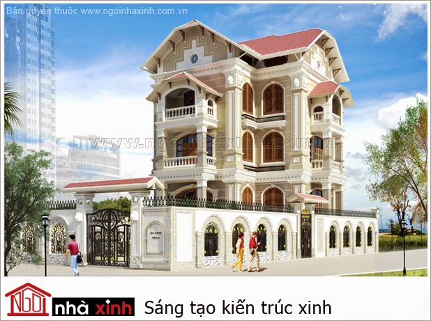 Mẫu Biệt Thự Đẹp Thiết Kế Biệt Thự Đẹp Kiến Trúc Biệt thự Ngôi Nhà Xinh