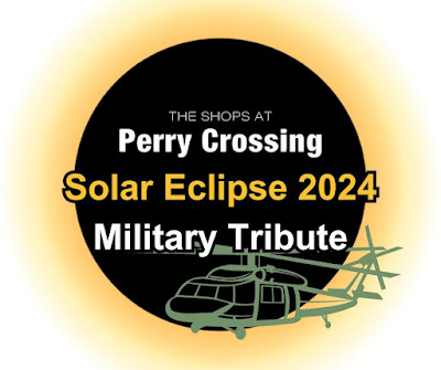 The Shops at Perry Crossing in Plainfield, IN invite everyone to the Solar Eclipse 2024: Military Tribute.