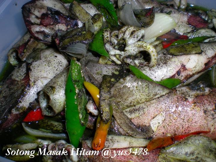 Resepi Dari Dapur: Sotong Masak Hitam