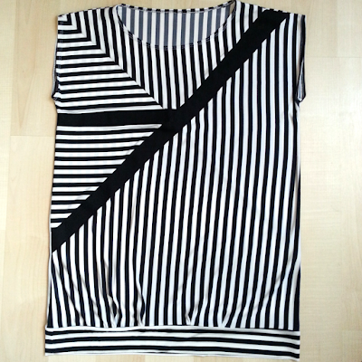 Black and White, Black and White Blouse, Sewing, Sewing projects