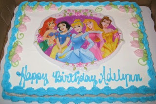 Princesses Cakes For Children Parties