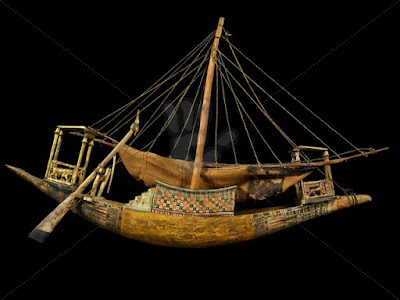 Tutankhamun's Model Boat