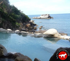onsen en bord de mer à Wakayama au Japon