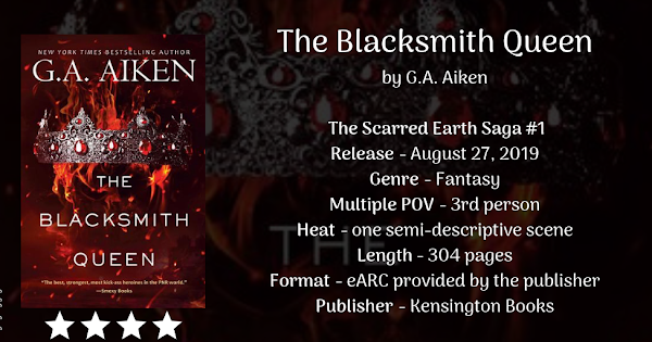 THE BLACKSMITH QUEEN by G.A. Aiken