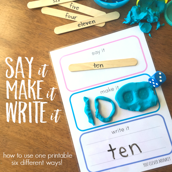 Literacy Center Ideas for Kindergarten and Preschool - Sharing more literacy center ideas to try in your classroom! Perfect for 4-7 year olds as they learn to read and write, recognise rhyme, syllables, beginning letter sounds | you clever monkey