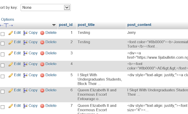 php mysql delete query