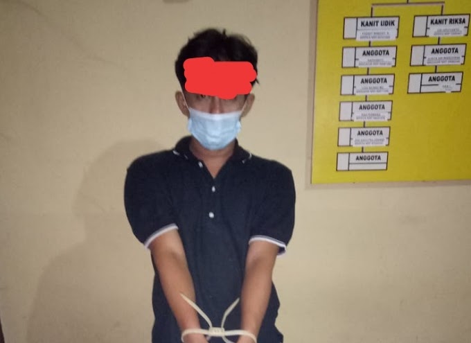 Tim Opsnal Mata Elang Satres Narkoba Polres Pariaman Amankan Seorang Pria Pemakai Sabu