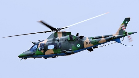 NAF Helicopter Crashes in Kaduna, Killing 7 Persons