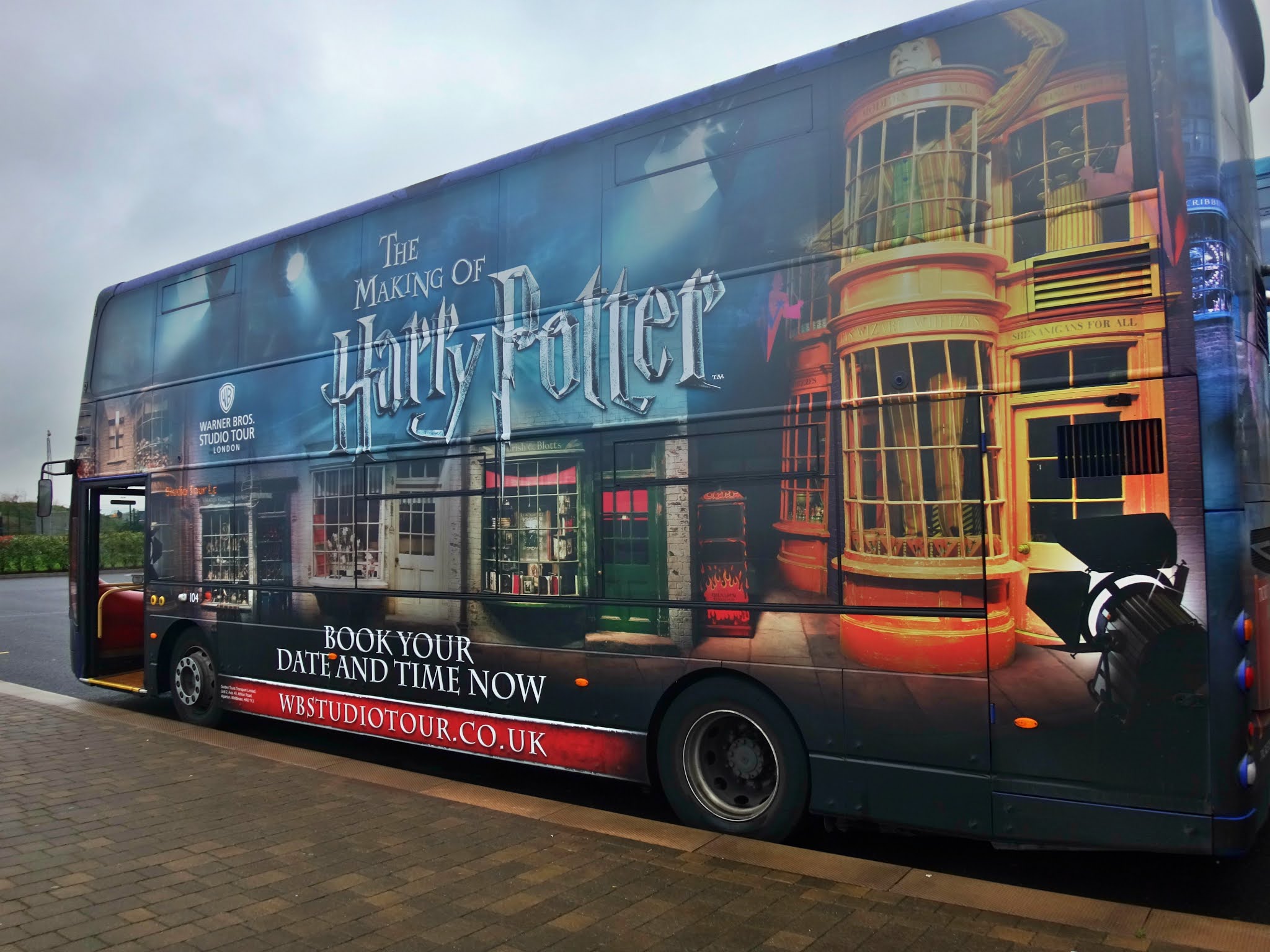 Le bus des studios Harry Potter