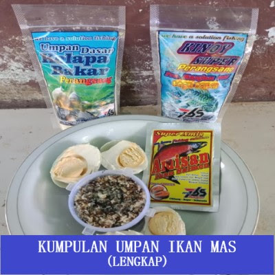 umpan ikan mas putih