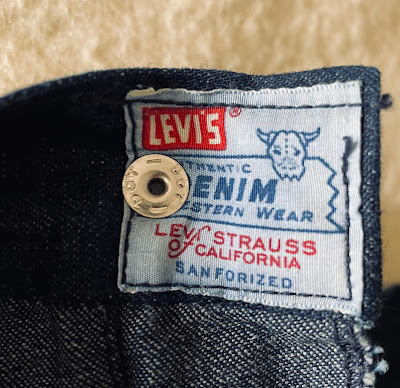 A vintage Ranch Wear Levi's Label