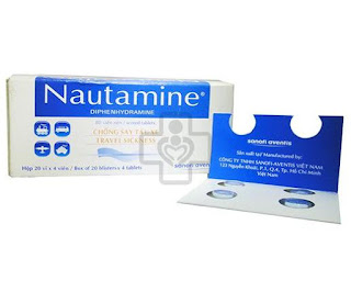 Thuốc chống say tàu xe Nautamine