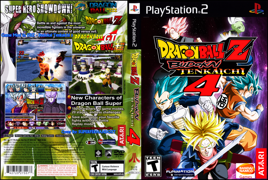 DRAGON BALL Z BUDOKAI TENKAICHI 4 VERSION LATINO FINAL ...