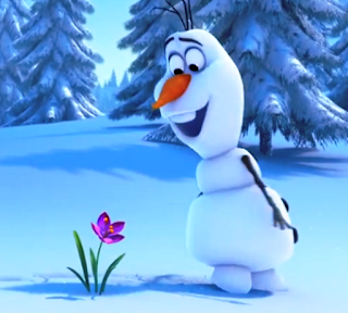 Gambar Olaf Frozen lucu gratis