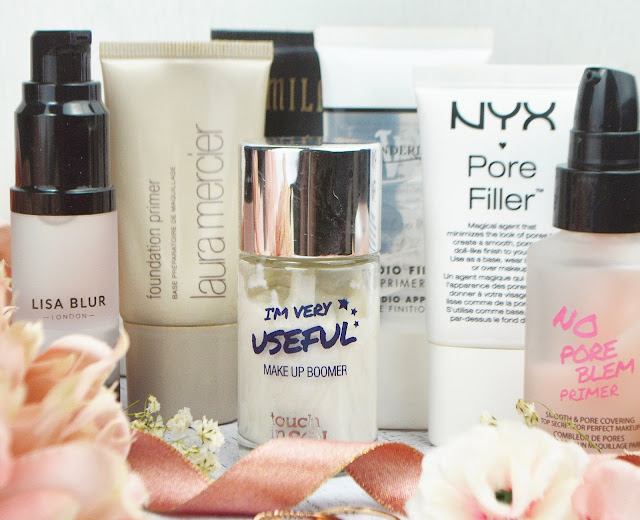 Lovelaughslipstick Blog 7 Favourite Primers - Touch in Sol, NYX, Laura Mercier, Milani, Wonderland Makeup, Lisa Blur