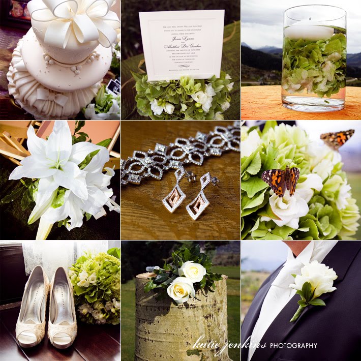 Green & White Wedding Inspiration