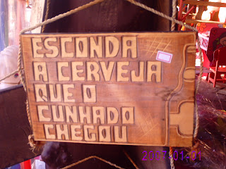 Placa de artesanato